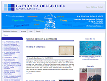 Tablet Screenshot of fucinadelleidee.eu